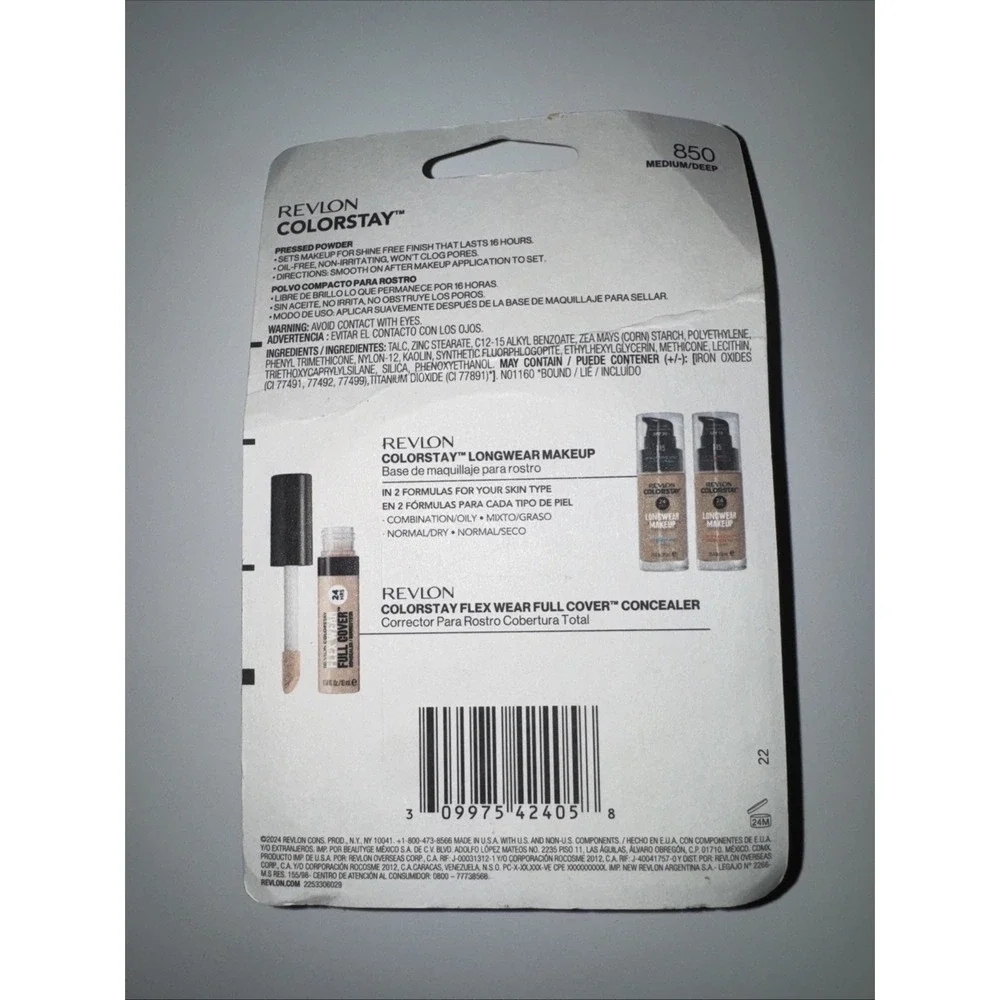 Revlon ColorStay Pressed Powder‎ 850 Medium/Deep Water-Resistant Oil-Free Matte
